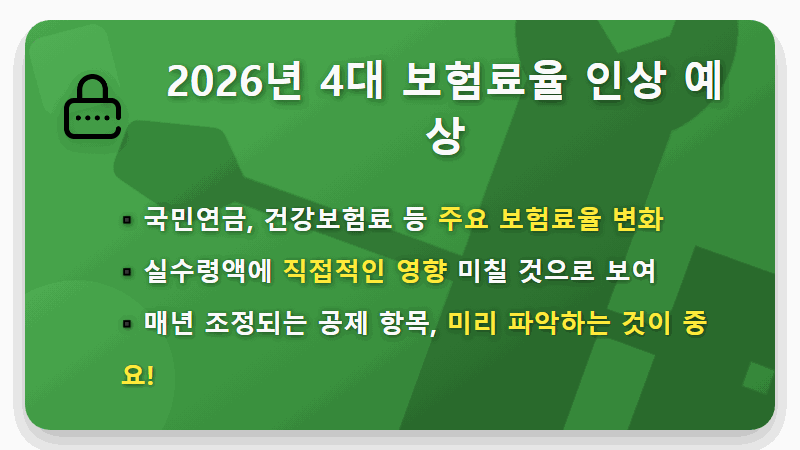 2026년 실수령액 월 400만 원, 현실적인 세전 연봉 계산 방법 & 절세 꿀팁 - 핵심 요약