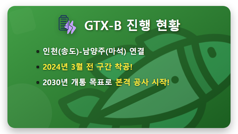 GTX A·B·C·D 노선별 진행상황 2026년 최신 정보! 우리 동네는 과연 언제쯤? - 핵심 요약