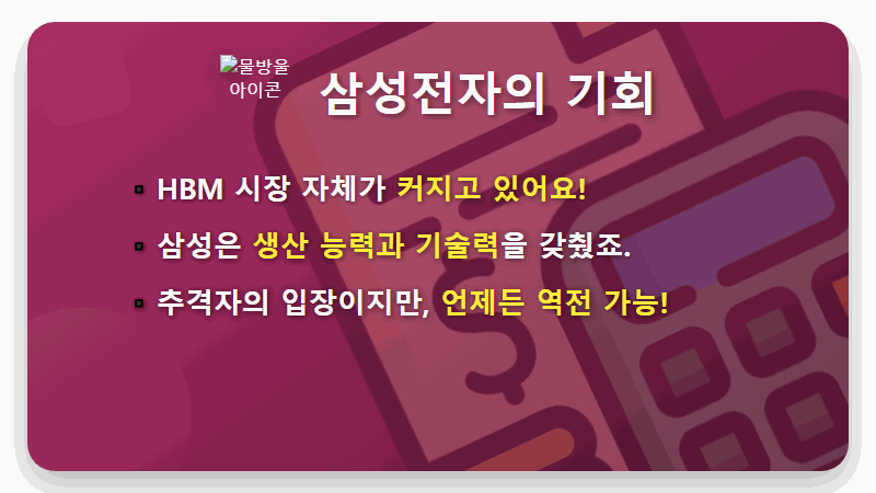 마이크론 HBM 쇼크! 삼성전자 주가, 현실적인 투자 전략 꿀팁 - 핵심 요약