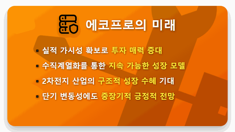 에코프로 반등, 실적·성장 두 마리 토끼 잡는 진짜 비결은? - 핵심 요약