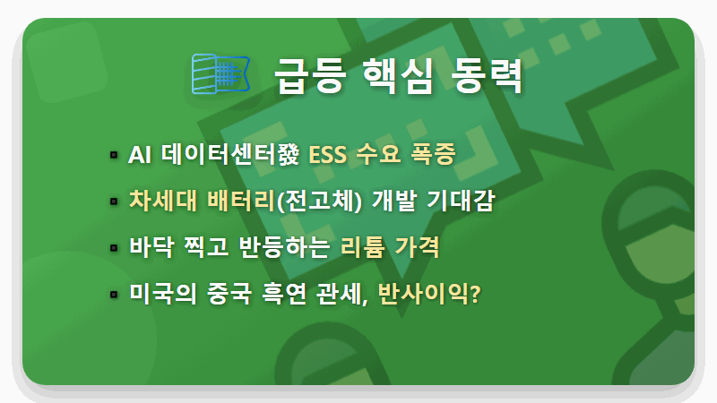 2차전지 관련주 지금 사도 될까? 투자 전 반드시 확인할 불안 요인 4가지 - 핵심 요약