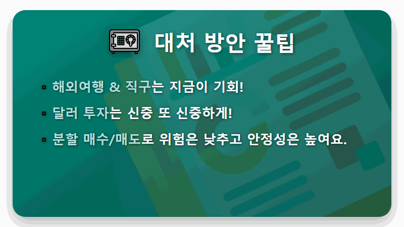 미국 환율 하락 전망, 2026년 상반기 1300원대 현실화? (feat. 정부 대책) - 핵심 요약