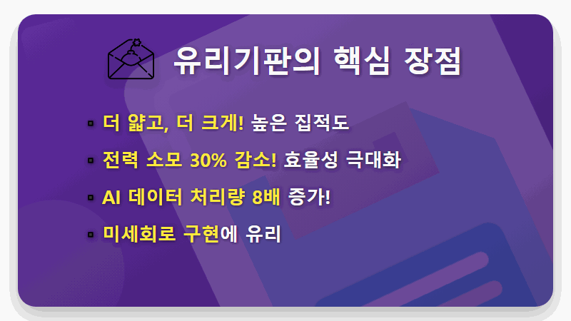 유리기판 관련주 TOP 5, 2026년 AI 반도체 시장의 판도를 바꿀 현실적인 투자 전략 - 핵심 요약