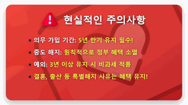 청년도약계좌 현실적인 조건, 2024년 신청 전 필수 꿀팁! - 핵심 요약