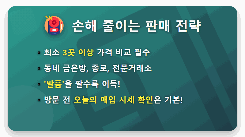 순금 반지 팔 때 가격, 100만원에 샀다면 현실적인 판매가는? (2026년 최신) - 핵심 요약
