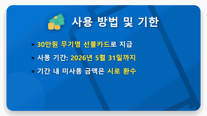 정읍시 3차 민생회복지원금 30만원, 신청 방법부터 지급일정까지 총정리 (2026년 최신) - 핵심 요약
