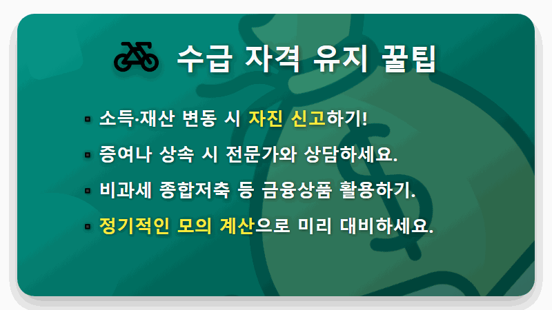 기초연금 중단 현실적인 대응 방안, 이것 모르면 큰일나요! - 핵심 요약