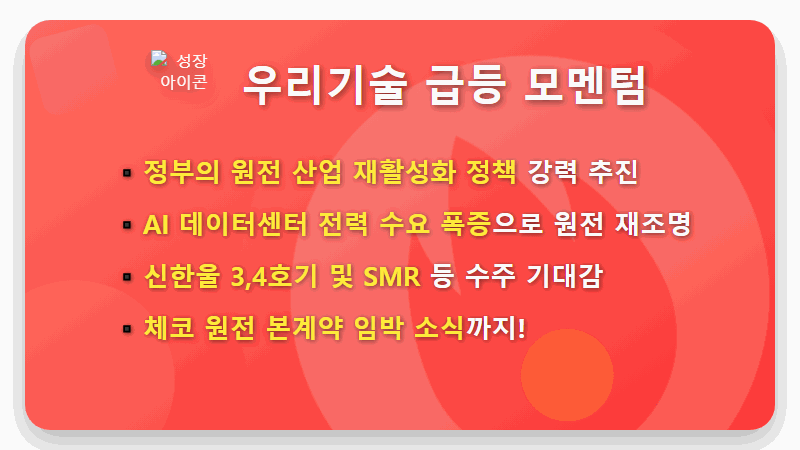 우리기술 주가 급등세, 과연 현실적인 투자 기회일까요? 원전 핵심 기술과 AI 전력 수요를 분석합니다! - 핵심 요약