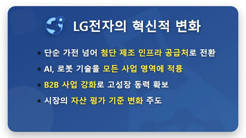 LG전자 주가, AI·로봇주로 다시 보는 5가지 핵심 전략과 투자 꿀팁 - 핵심 요약