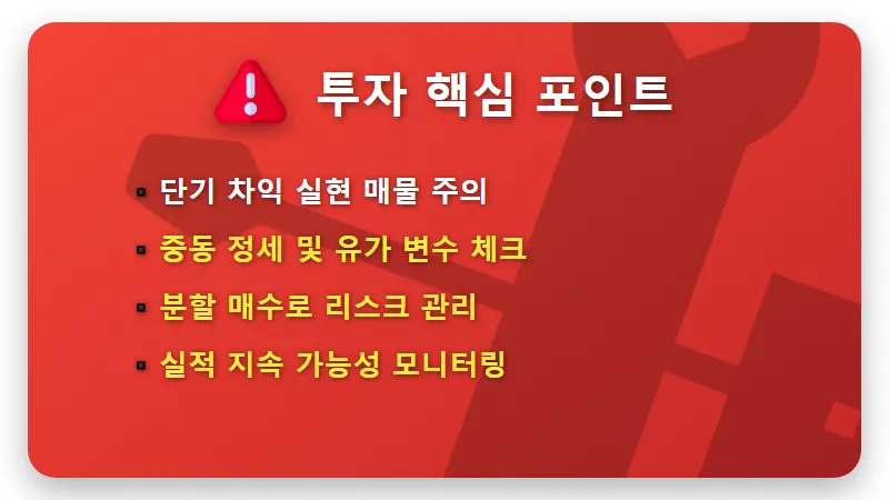 대우건설 주가 반등! MSCI 편입 가능성과 현실적인 투자 수익 전략 - 핵심 요약