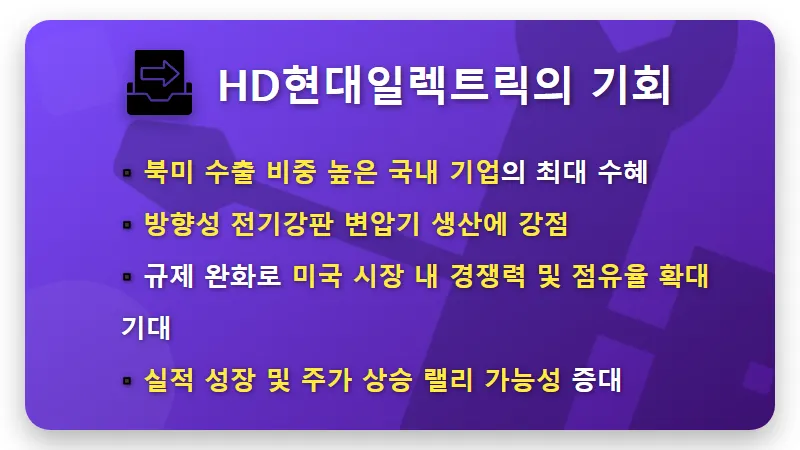 HD현대일렉트릭 주가 전망, 美 변압기 규제 완화 현실적 투자 꿀팁 3가지 - 핵심 요약