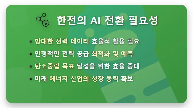한국전력 주가 전망: 에너지 AI 전환, 현실적인 3가지 핵심 전략은? - 핵심 요약