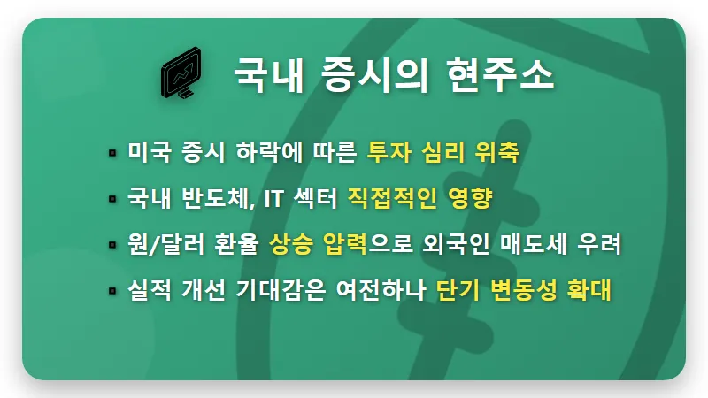 나스닥 4일 연속 하락, 국내 증시와 개인 투자자 3가지 현실적인 대처법 - 핵심 요약