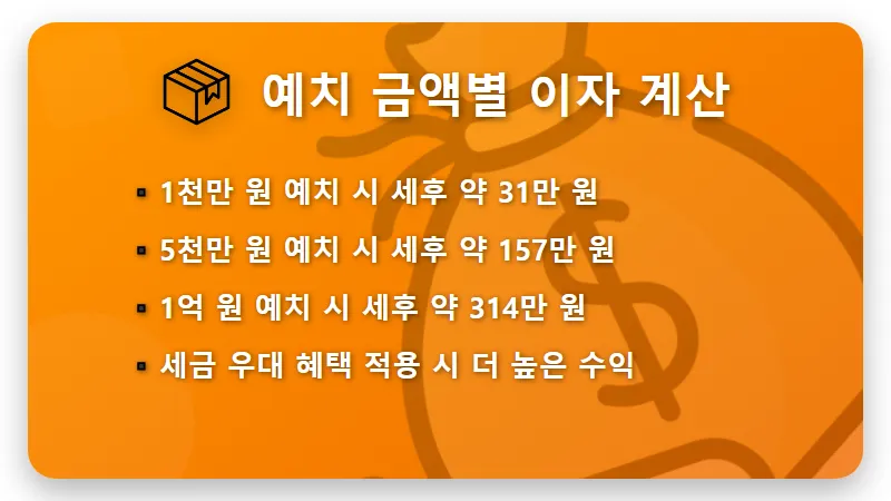 신협 예금 추천, 연 3.72% 특판 이자 수령액 현실적인 계산법 - 핵심 요약