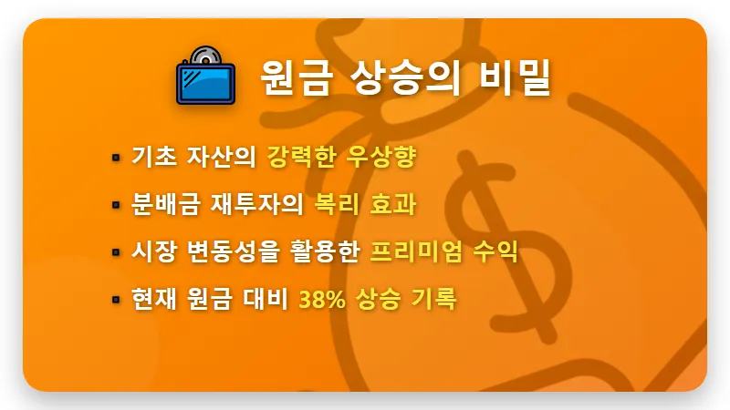 커버드콜 ETF 투자 수익률 솔직 후기, 3021주로 매달 105만 원 받는 방법 - 핵심 요약