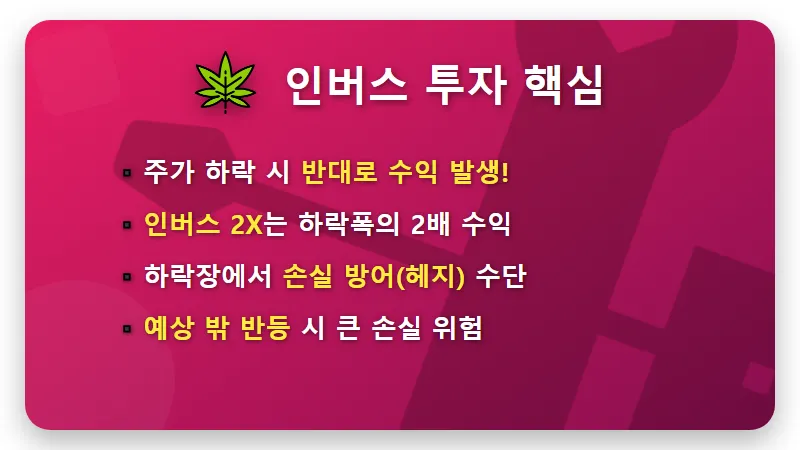 삼성전자 레버리지 인버스 ETF 투자 방법! 하락장 수익 내는 현실적인 전략 - 핵심 요약