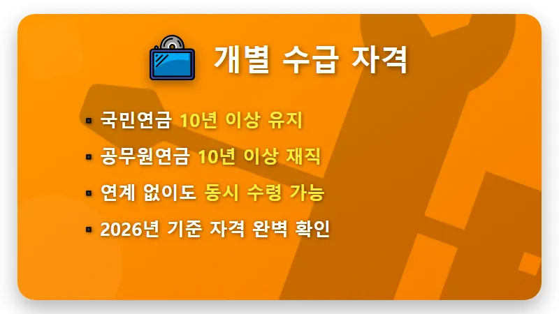 공무원연금 국민연금 둘 다 받는 현실적인 방법 3가지와 2026년 수령 꿀팁 - 핵심 요약