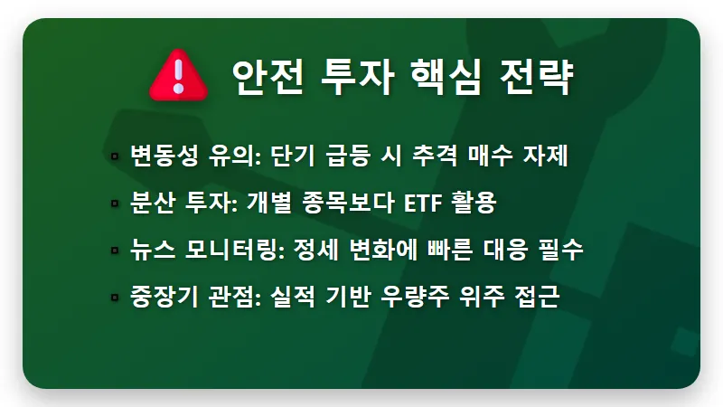 미국 이란 전쟁 수혜주 TOP 7 현실적인 투자 방법과 주의사항 - 핵심 요약