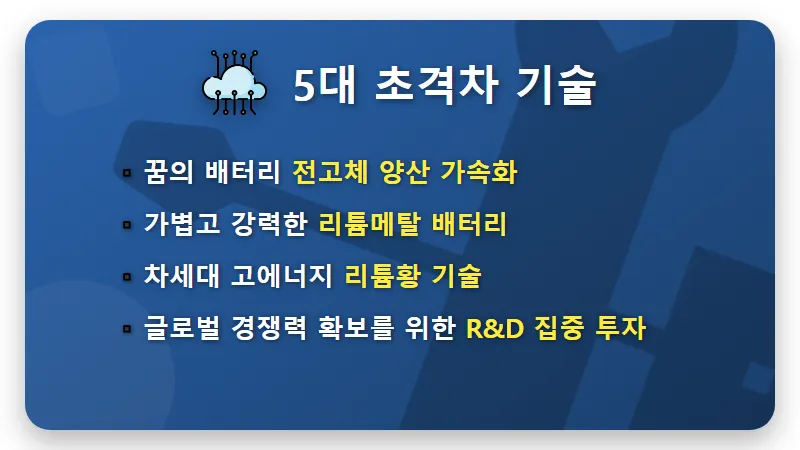 삼성SDI 주가 전망, 정부 5극3특 지원 전략에 따른 현실적인 투자 꿀팁 - 핵심 요약