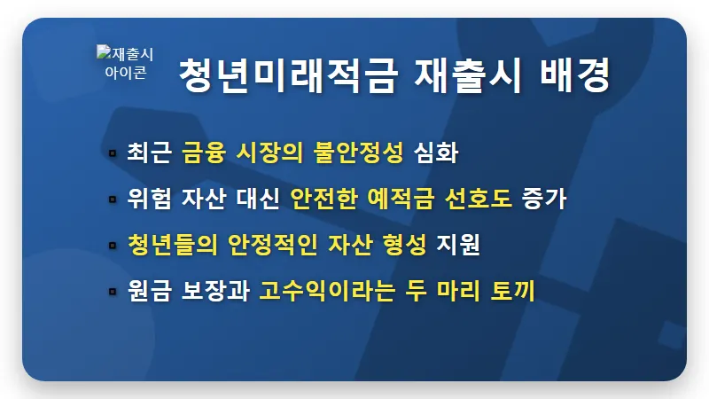 청년미래적금 19.4% 재출시: 9월 신청 꿀팁과 핵심 조건 총정리! - 핵심 요약
