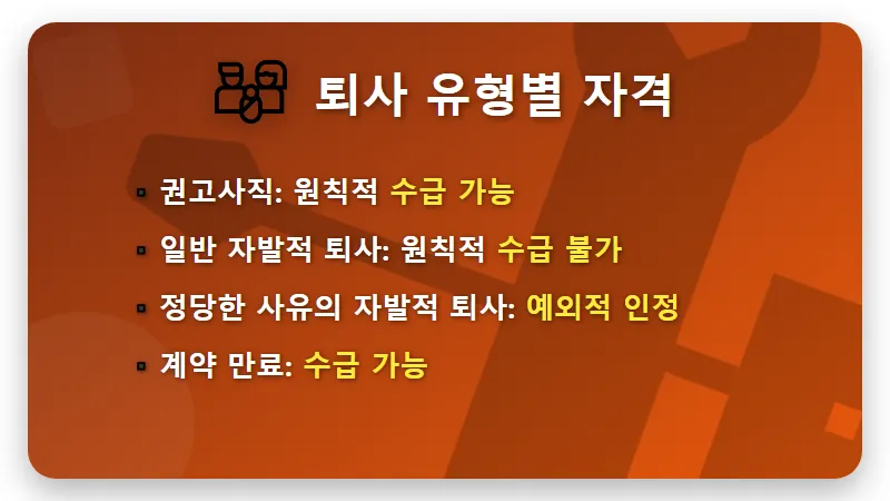 권고사직 실업급여 2026년 수급 기준과 자발적 퇴사 꿀팁 차이 - 핵심 요약