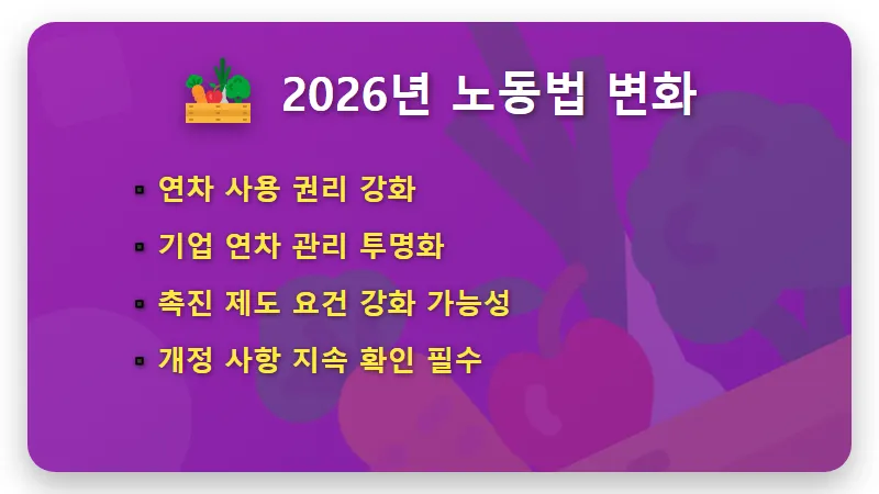 2026 직장인 연차수당 지급기준, 계산법: 놓치면 후회할 완벽 보상 꿀팁! - 핵심 요약
