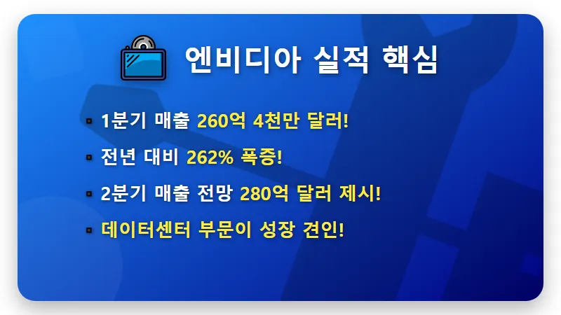 엔비디아 어닝서프라이즈, 국내 반도체 대장주 빅2 투자 전략 3가지 꿀팁 - 핵심 요약