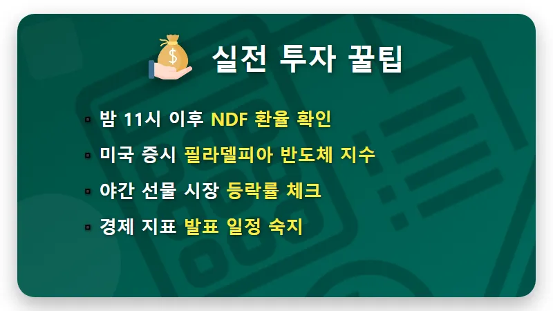 내일 코스피 전망 새벽 달러 환율로 예측하는 현실적인 방법 3가지 - 핵심 요약