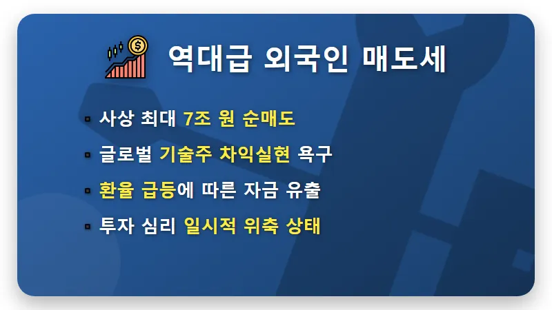 3월 코스피 전망 외국인 7조 매도와 미국 이란 전쟁 속 현실적인 투자 전략 3가지 - 핵심 요약