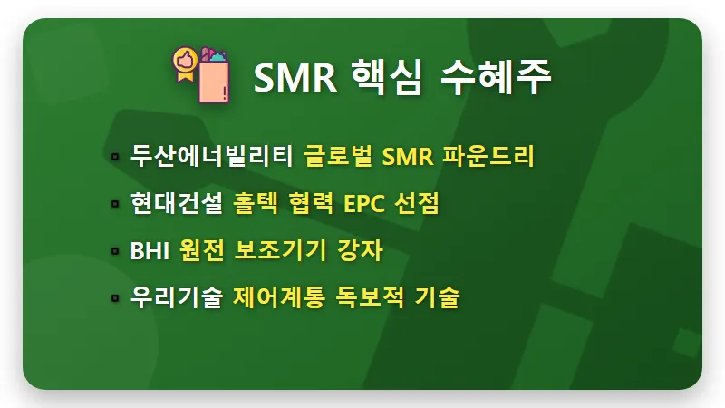 SMR 관련주 현실적인 수익 분석과 2026년 대박 투자 꿀팁 5가지 - 핵심 요약