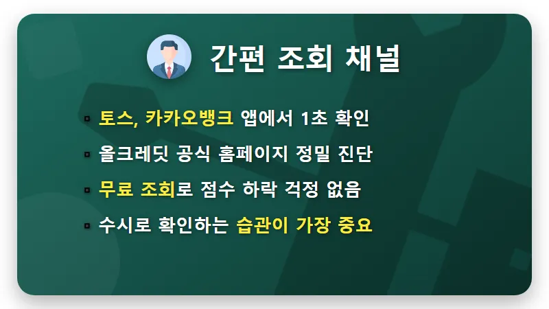 KCB 신용점수 올리기 현실적인 방법 5가지와 1000점 유지 꿀팁 - 핵심 요약