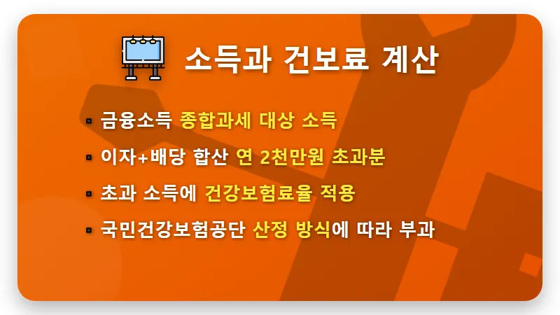 배당금 2천만원 건보료 폭탄, 직장인 투자자를 위한 현실적인 건보료 방어 전략 - 핵심 요약