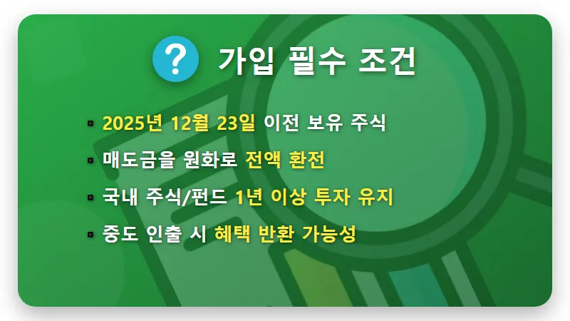 미국주식 양도소득세 0원 현실적인 방법, RIA 국내시장 복귀계좌 100% 공제 활용 꿀팁 - 핵심 요약
