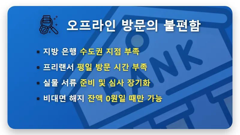 전북은행 파킹통장 한도제한 해제 방법 및 프리랜서 해지 솔직 후기 - 핵심 요약