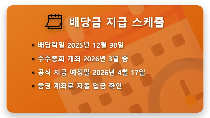 삼성전자 5000주 특별 배당금 지급일과 실제 수령액 확인 꿀팁 - 핵심 요약