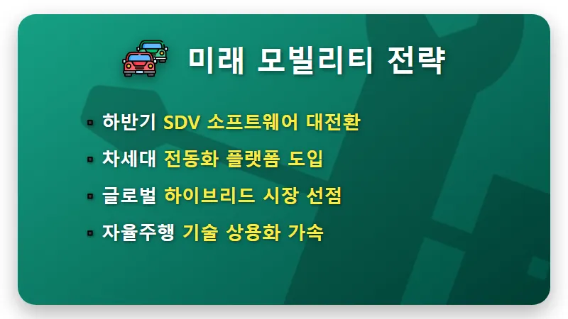 현대차 주가 기회일까? 2026년 하반기 현실적인 수익 전략 5가지 - 핵심 요약