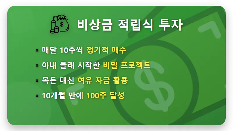 삼성전자 100주 아내 몰래 산 현실적인 수익률과 비상금 솔직 후기 - 핵심 요약