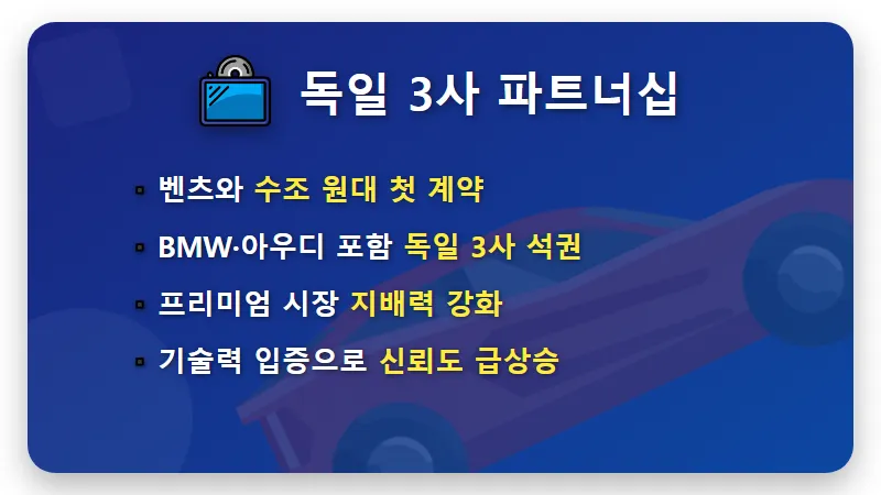 삼성SDI 주가 전망, 독일 프리미엄 3사 공급 완성으로 보는 2026년 투자 전략 - 핵심 요약