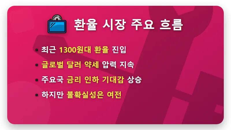 환율 1300원대 진입! 9월 달러 1200원대 진짜 하락할까? 현명한 자산관리 꿀팁 - 핵심 요약