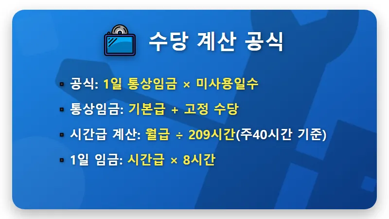 퇴사 후 연차수당 계산법, 14일 이내 못 받으면 챙겨야 할 실무 팁 - 핵심 요약