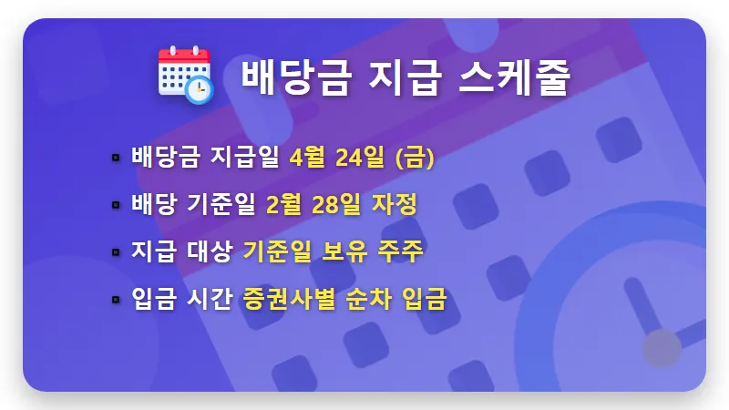 SK하이닉스 배당금 500주 보유 시 현실적인 수령액과 지급일 꿀팁 - 핵심 요약