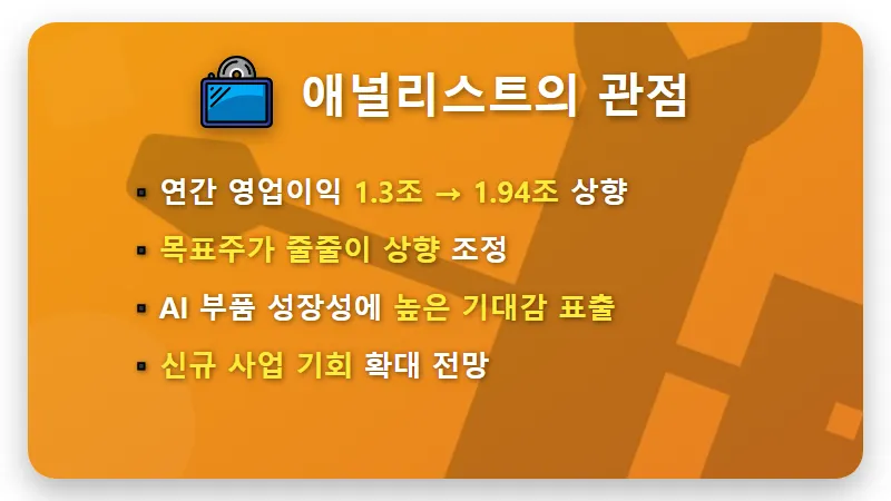 삼성전기 AI 훈풍 타고 영업이익 2조 육박? 주가 상승 현실적인 투자 전략! - 핵심 요약