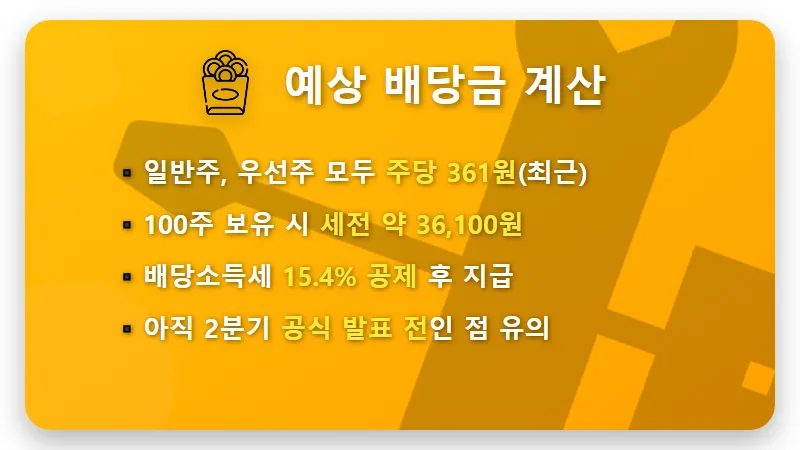 삼성전자 2분기 배당금 100주, 현실적인 예상 수익과 확인 꿀팁! - 핵심 요약
