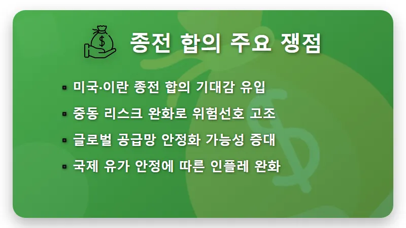 1500원 달러 환율 하락 전환? 미국 이란 종전 기대감에 따른 환율 전망 및 현실적인 대처법 - 핵심 요약