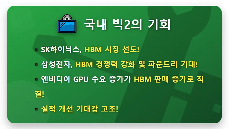 엔비디아 어닝서프라이즈, 국내 반도체 대장주 빅2 투자 전략 3가지 꿀팁 - 핵심 요약