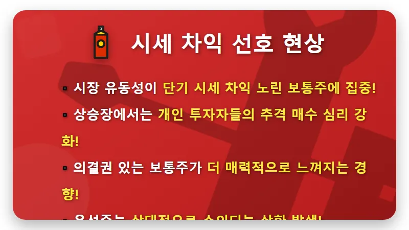 삼성전자 보통주 vs 우선주: 왜 가격이 다른가요? 현명한 투자 전략! - 핵심 요약