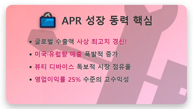 APR 주가 반등 꿀팁, 화장품주 수출 대박으로 수익 챙기는 현실적인 방법 - 핵심 요약