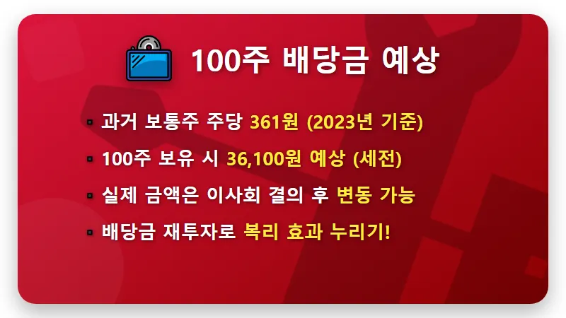 삼성전자 100주 보유자 2분기 배당금, 현실적인 지급일 및 확인 꿀팁은? - 핵심 요약