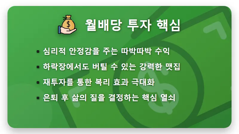월 배당금 1000만 원 만드는 현실적인 파이어족 주식 포트폴리오 5선 - 핵심 요약