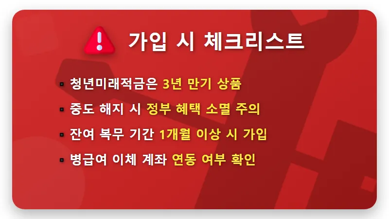 장병내일준비적금 4000만원 만드는 현실적인 방법 및 가입 일정 총정리 - 핵심 요약